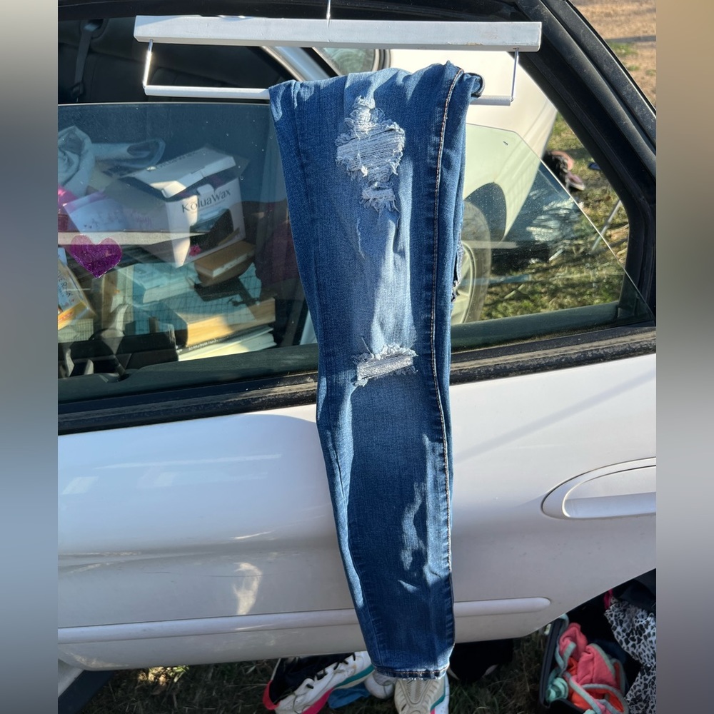 Aeropostale high rise skinny jeans